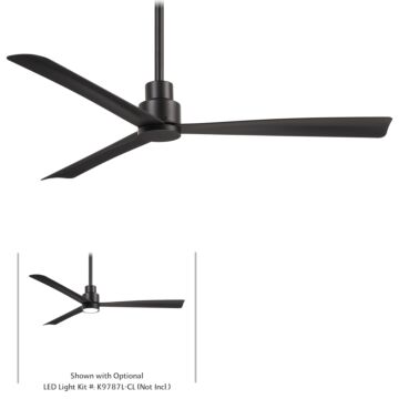 Simple 52"Ceiling Fan in Coal by Minka Aire