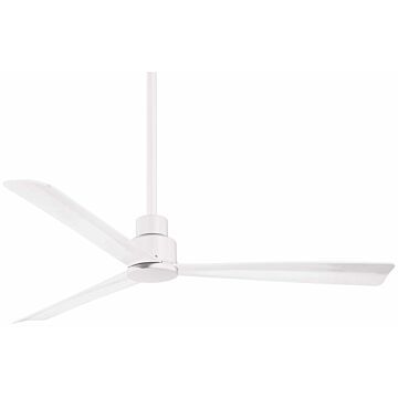 Simple 52"Ceiling Fan in Flat White by Minka Aire