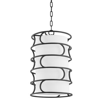 Reedley 3-Light Pendant in Forged Iron