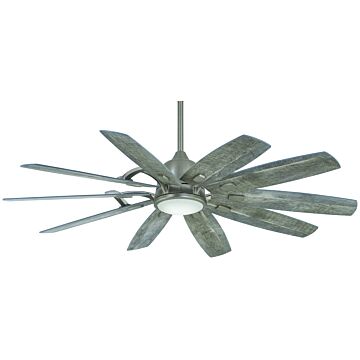 Minka Aire 65 Inch LED Smart Ceiling Fan in Savannah Gray