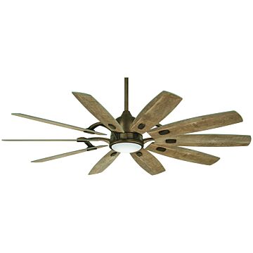 Minka Aire Barn 65 Inch LED Smart Ceiling Fan in Heirloom Bronze
