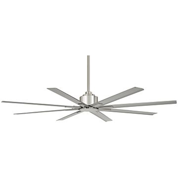 Xtreme H2O 65" Ceiling Fan in Brushed Nickel Wet by Minka Aire