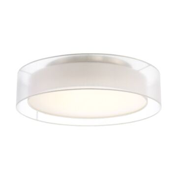 Modern Forms Metropolis 24 Inch Ceiling Light in Brushed Nickel