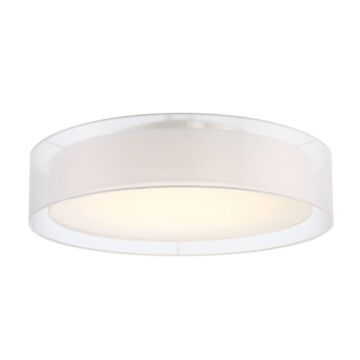 Modern Forms Metropolis 30 Inch Ceiling Light in Brushed Nickel