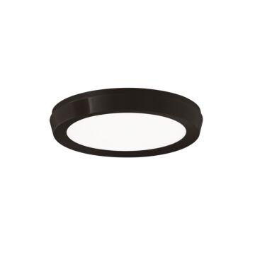 Argo 1-Light LED Flush Mount Ceiling Light in Black