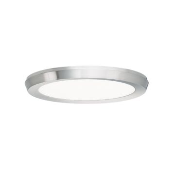 Argo 1-Light LED Flush Mount Ceiling Light in Brushed Nickel