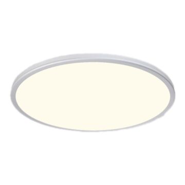 Geos 1-Light LED Flush Mount Ceiling Light in Titanium