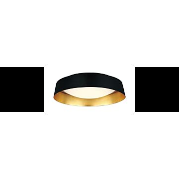 Modern Forms Gilt 18 Inch Ceiling Light in Brushed Nickel