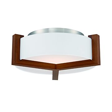 Modern Forms Segment 21 Inch Ceiling Light in Gold Leaf