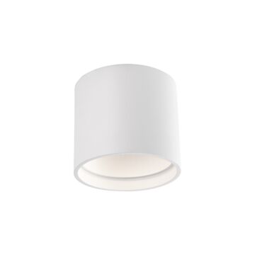 Falco LED Flush Mount in White by Kuzco Lighting