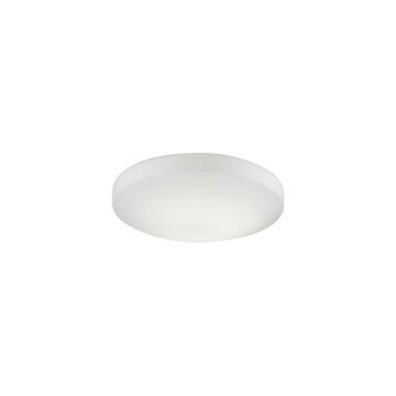 Trafalgar LED Flush Mount in White by Kuzco Lighting