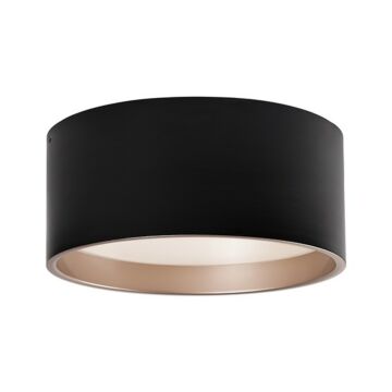 Mousinni LED Flush Mount in Black by Kuzco Lighting