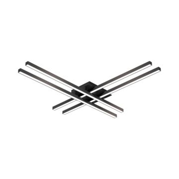 Vega Minor LED Flush Mount in Black by Kuzco Lighting