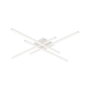 Vega Minor LED Flush Mount in White by Kuzco Lighting