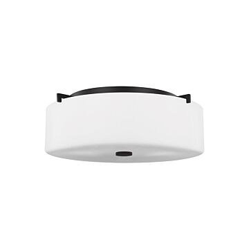 Sunset Drive 3-Light Flush Mount Ceiling Light in Oil Rubbed Bronze