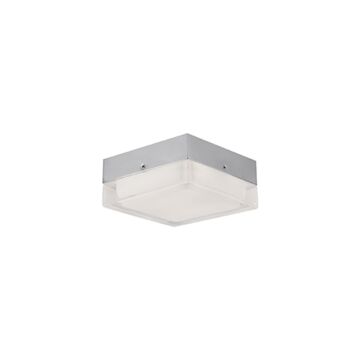 Dartmouth 1-Light LED Flush Mount in Chrome