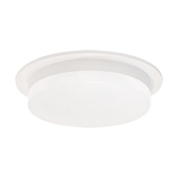Stockton LED Flush Mount in White by Kuzco Lighting