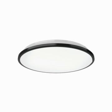 Brook LED Flush Mount in Black by Kuzco Lighting