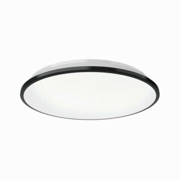 Brook LED Flush Mount in Black by Kuzco Lighting