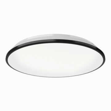 Brook LED Flush Mount in Black by Kuzco Lighting
