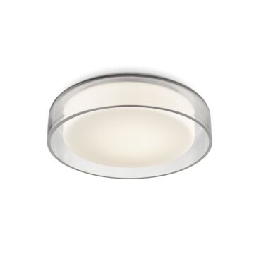 Aston LED Flush Mount in Clear by Kuzco Lighting
