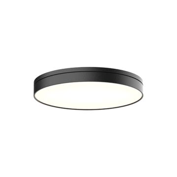 Novel LED Flush Mount in Black by Kuzco Lighting
