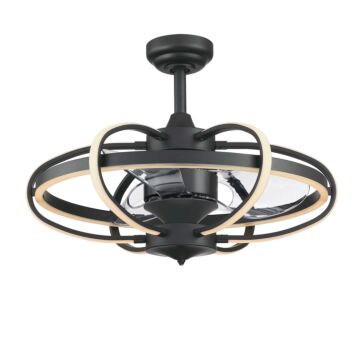 Obvi 6-Light 22" Ceiling Fan in Black