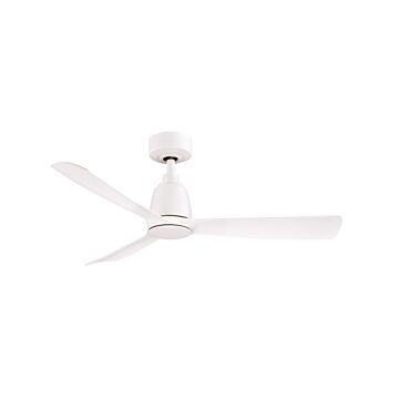 Fanimation Kute 44 Inch Indoor Ceiling Fan in Matte White