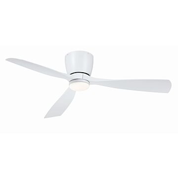Klinch 1-Light 52" Ceiling Fan in Matte White