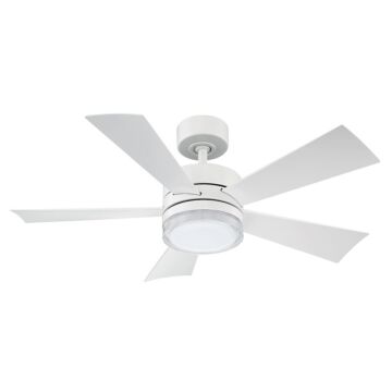 Wynd 1-Light 42" Ceiling Fan in Matte White