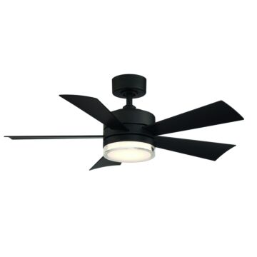 Wynd 52"Ceiling Fan in Matte Black by Modern Forms Fans