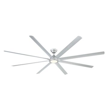 Hydra 1-Light 120" Ceiling Fan in Titanium Silver