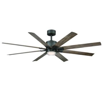 Renegade 66"Ceiling Fan in Oil Rubbed Bronze Barn Wood by Modern Forms Fans