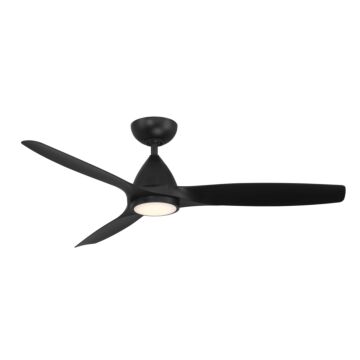 Modern Forms Skylark Downrod ceiling fan in Matte Black