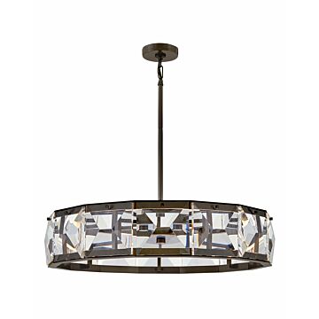 Fredrick Ramond Jolie Chandelier In Black Oxide