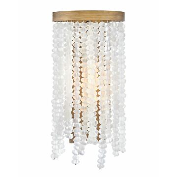 Fredrick Ramond Dune 1-Light Wall Sconce In Burnished Gold