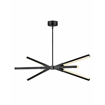 Fredrick Ramond Rae Linear Chandelier In Black*