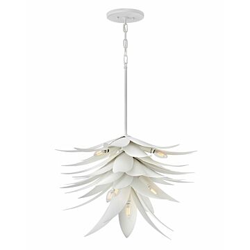 Fredrick Ramond Agave 7-Light Pendant In Textured Plaster