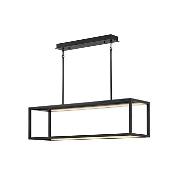 Fredrick Ramond Onyx Linear Chandelier In Black*
