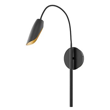 Fredrick Ramond Bowery 1-Light Wall Sconce In Black*