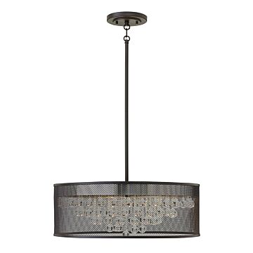 Fredrick Ramond Fiona 6-Light Pendant In Black*