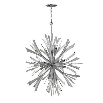 Vida 13-Light Chandelier in Glacial