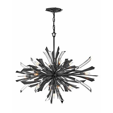 Fredrick Ramond Vida Pendant In Brushed Graphite