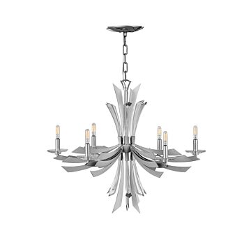 Fredrick Ramond Vida 6-Light Pendant In Glacial