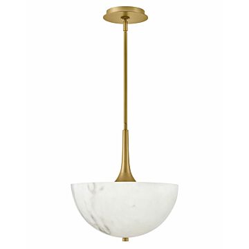 Fredrick Ramond Inez 3-Light Pendant In Lacquered Brass