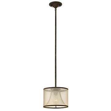 Fredrick Ramond Mime 1-Light Pendant In French Bronze*