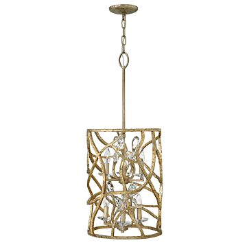 Fredrick Ramond Eve 6-Light Pendant In Champagne Gold