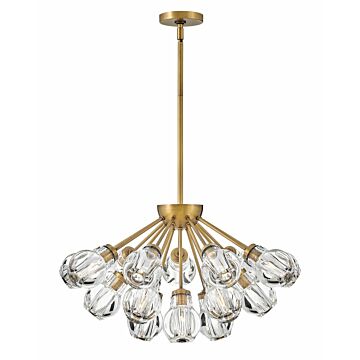 Fredrick Ramond Elise Pendant In Heritage Brass