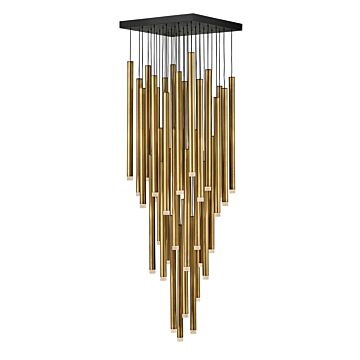 Fredrick Ramond Harmony Pendant In Heritage Brass