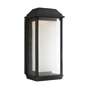 McHenry LED Outdoor Wall Sconce in Textured Black by Visual Comfort Studio